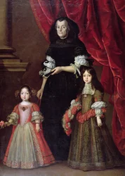 Ferdinando II (1610-70) storhertig av Toscana och Maria Ludovica de